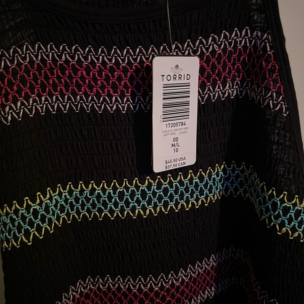 Torrid size medium large baby doll tank top - Picture 2 of 5